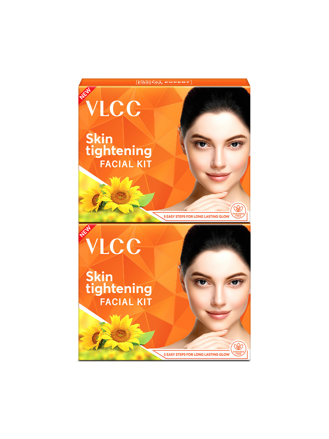 VLCC Set Of 2 Skin Tightening Facial Kit - 25 g Each