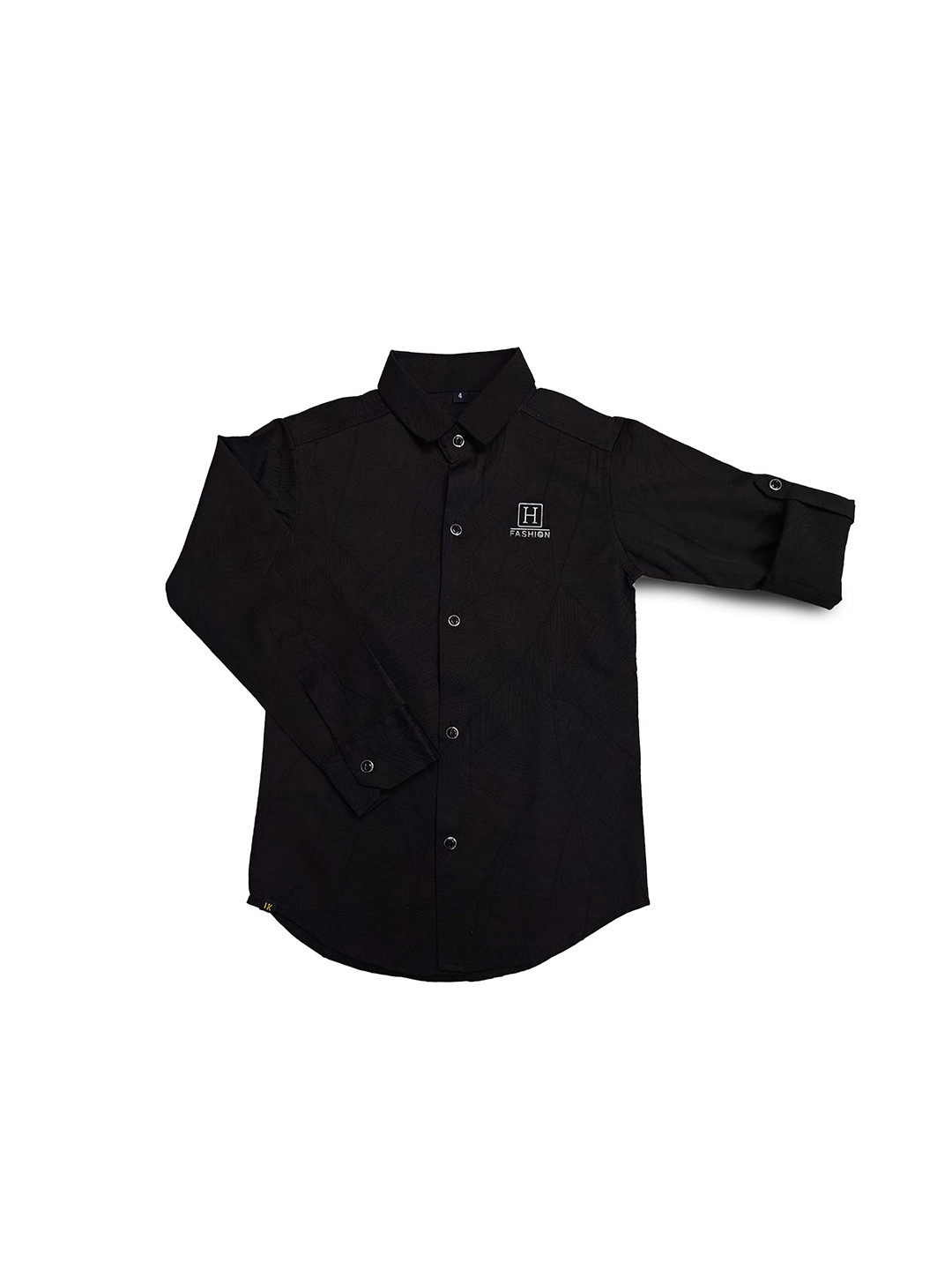 Havok kids Boys Black Casual Shirt