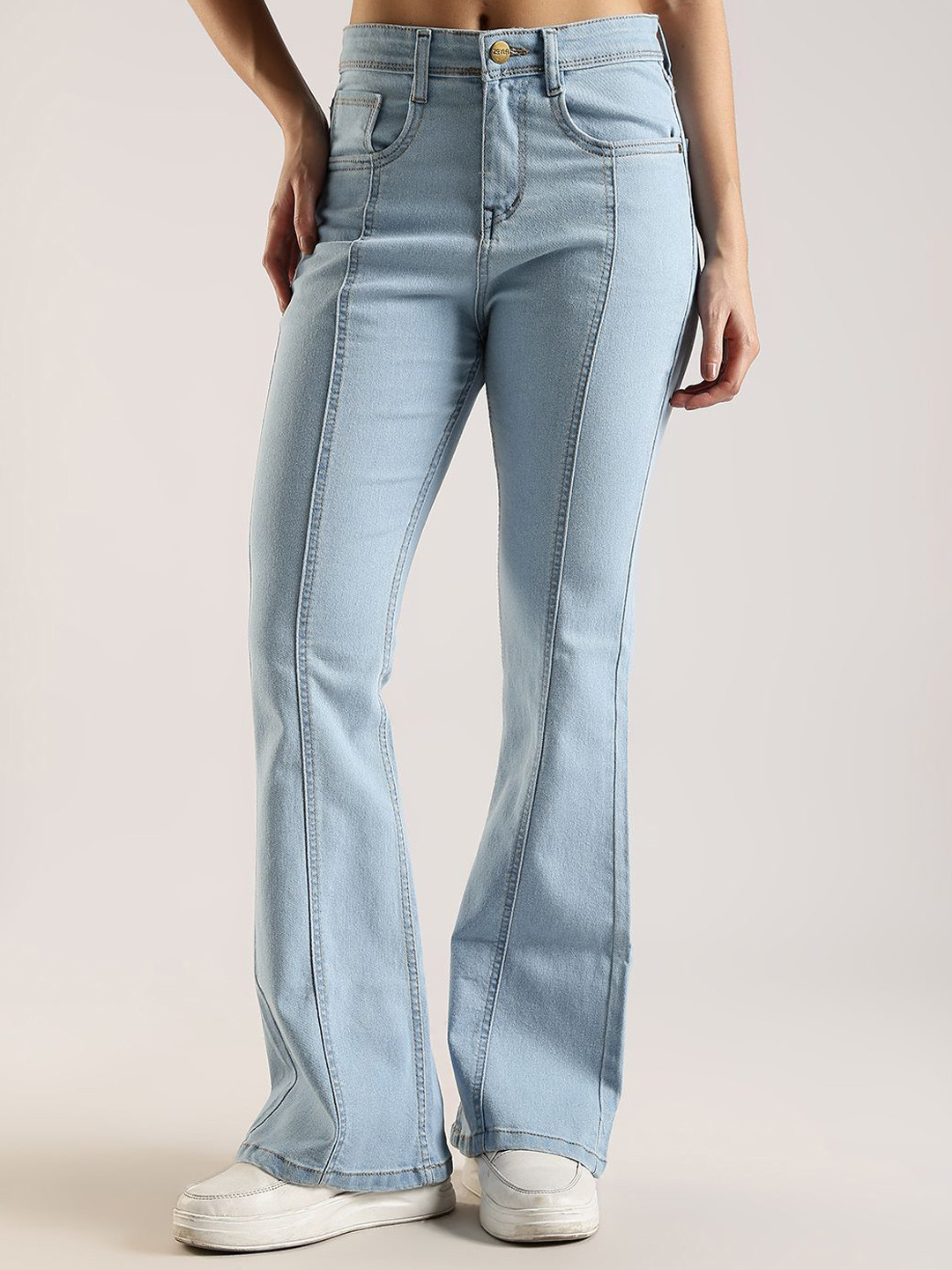 zayla Women Jean Bootcut High-Rise Stretchable Jeans