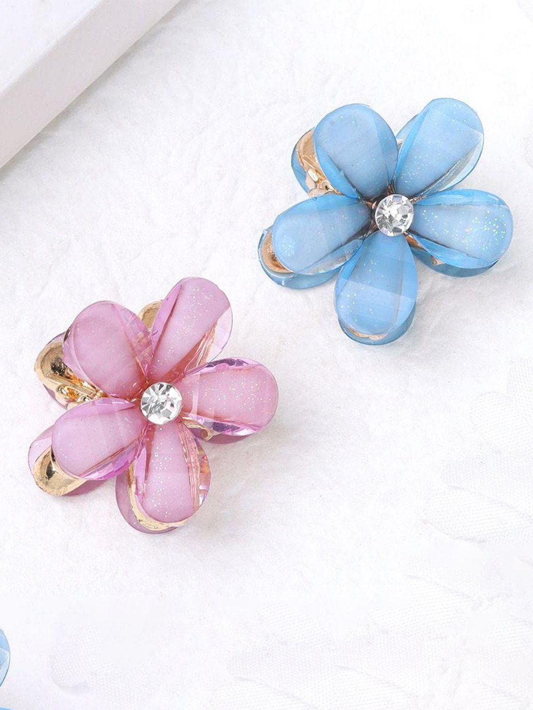 HANDBAG COLLECTION Girls Set of 4 Claw Clip