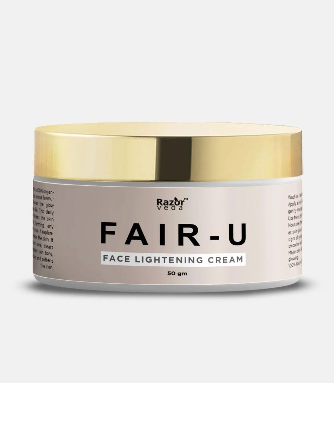 Razorveda Cucumber Turmeric Basil Face Cream 50gm