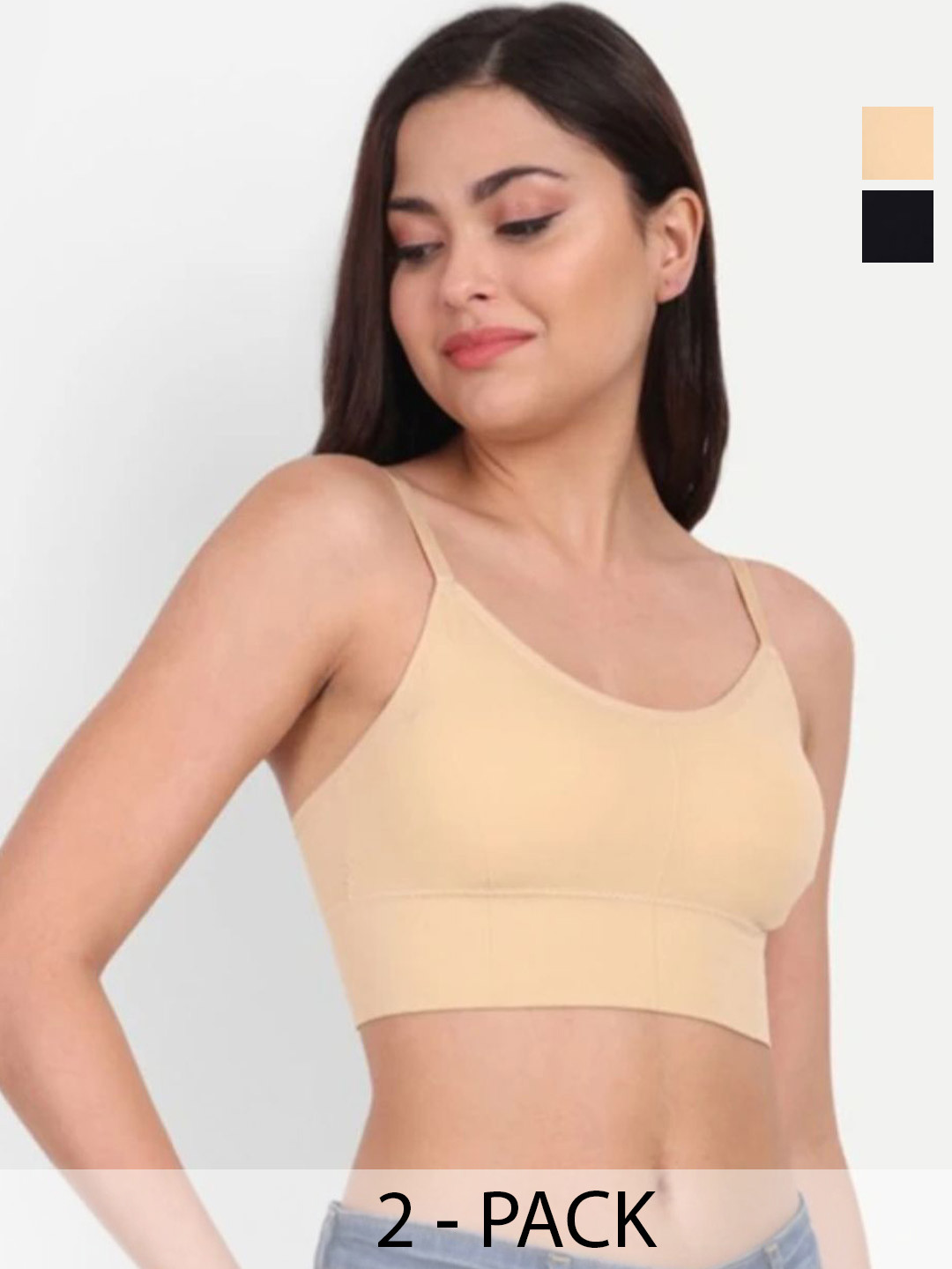 KALP CRAZE Pack Of 2 Full Coverage Lightly Padded Everyday Bra