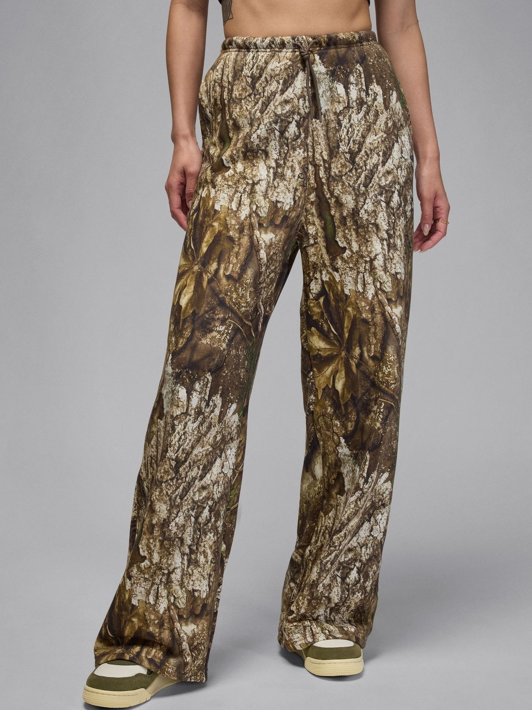 Nike Women Jordan Brooklyn Fleece Open-Hem Trackpants