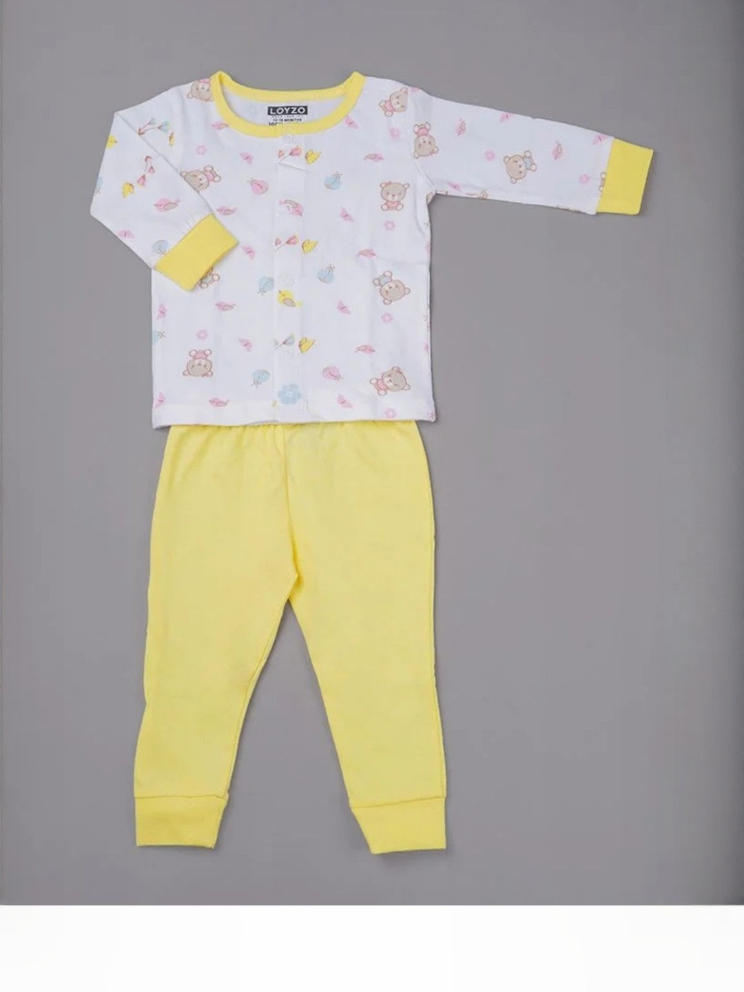 LOYZO-LOYAL TO JOY Boys Printed T-shirt With Trousers Set