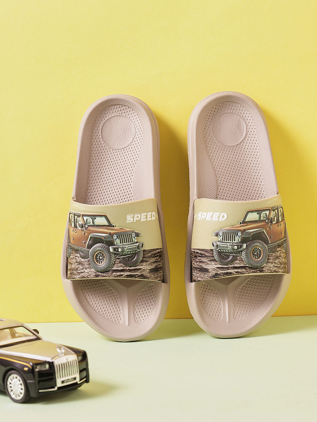 WELCOME Kids Lightweight & Comfortable Arch Support Durable Anti-Skid Sliders