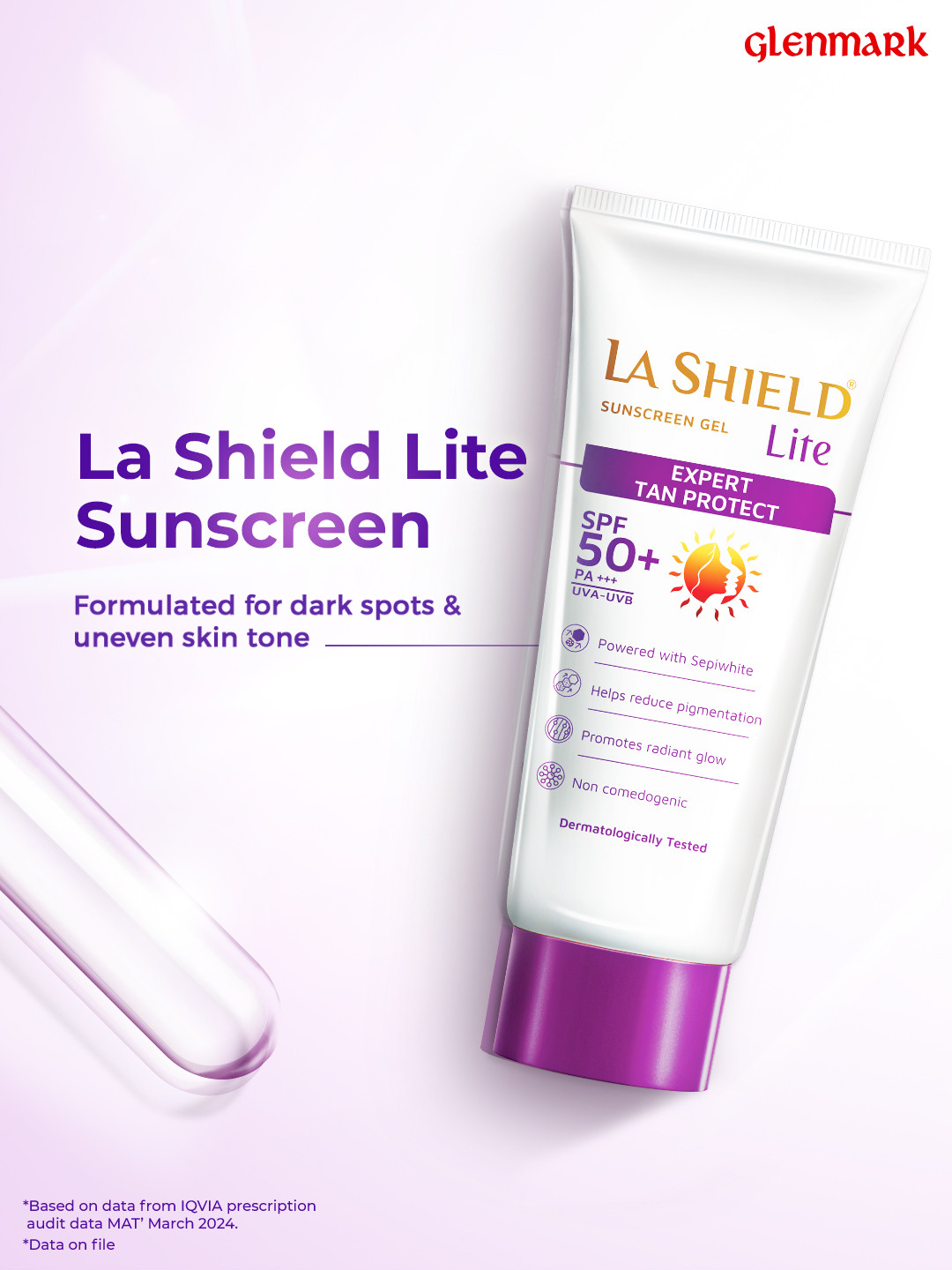 La Shield Lite SPF 50+ & PA+++ Anti-Tanning Sunscreen Gel - 50 g