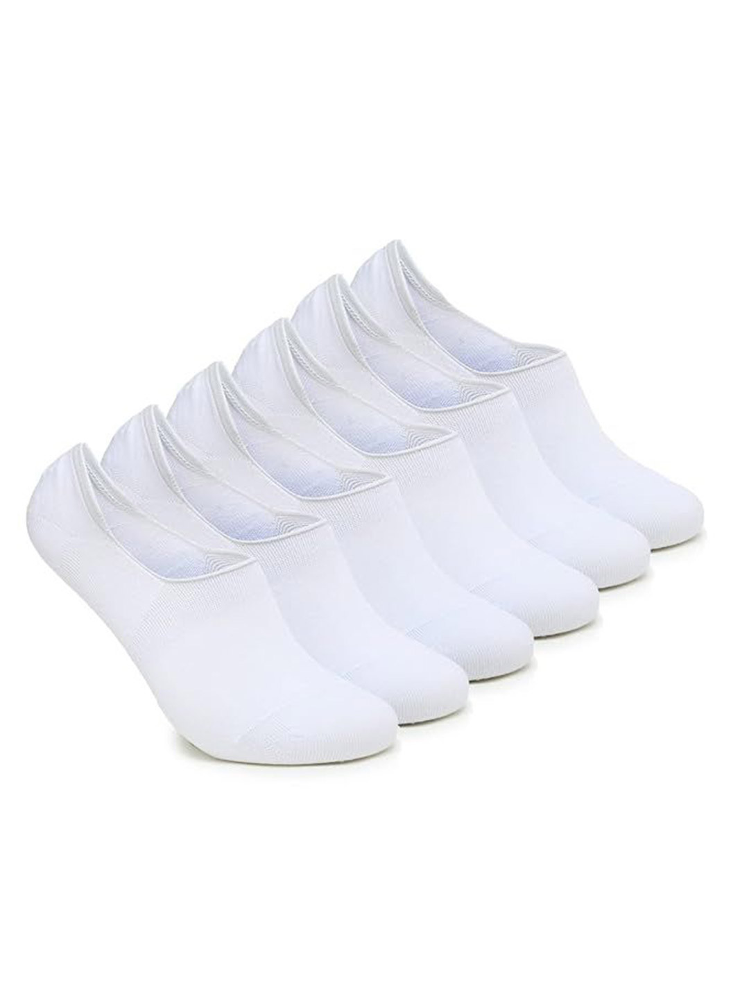 ZEDGORA Unisex Pack Of 3 No Show Loafer Socks