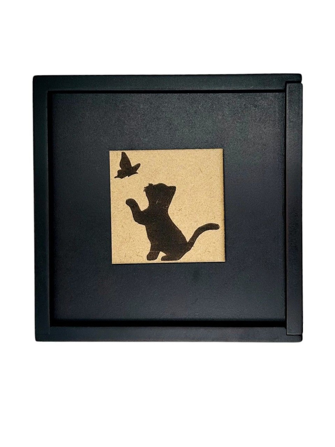 Angira handicrafts Brown Set of 4 Wooden Dry Fruit Boxes