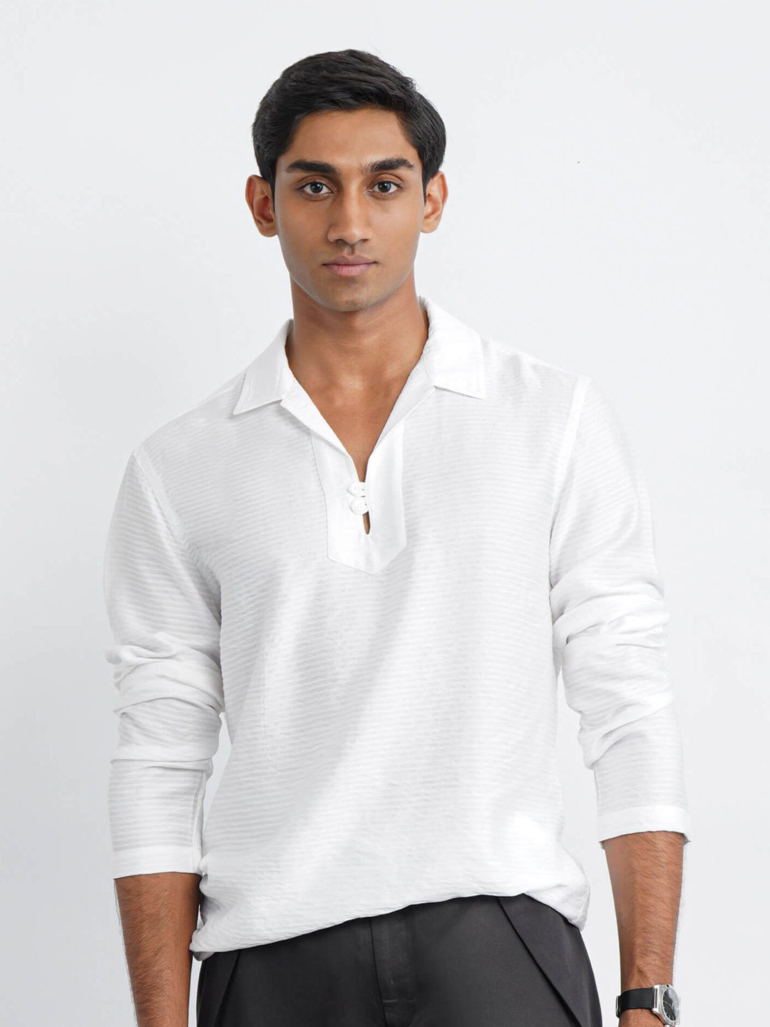 COVE AND LANE Men Striped Vantage Relaxed Casual Shirt