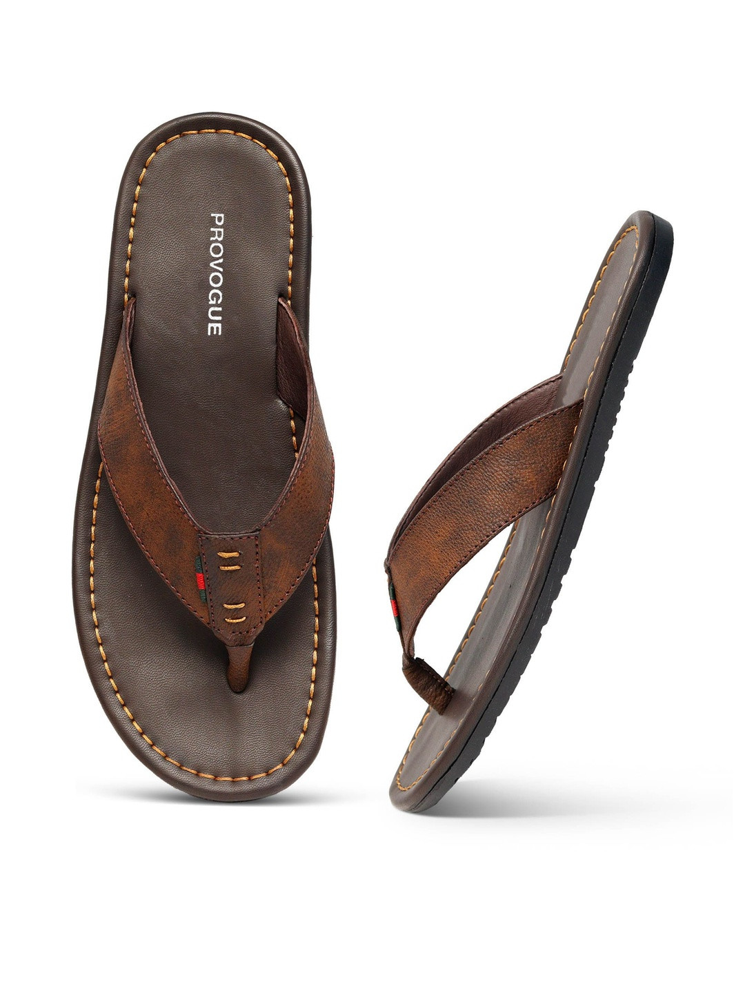 HERE&NOW Men Comfort Synthtetic Leather Sandals