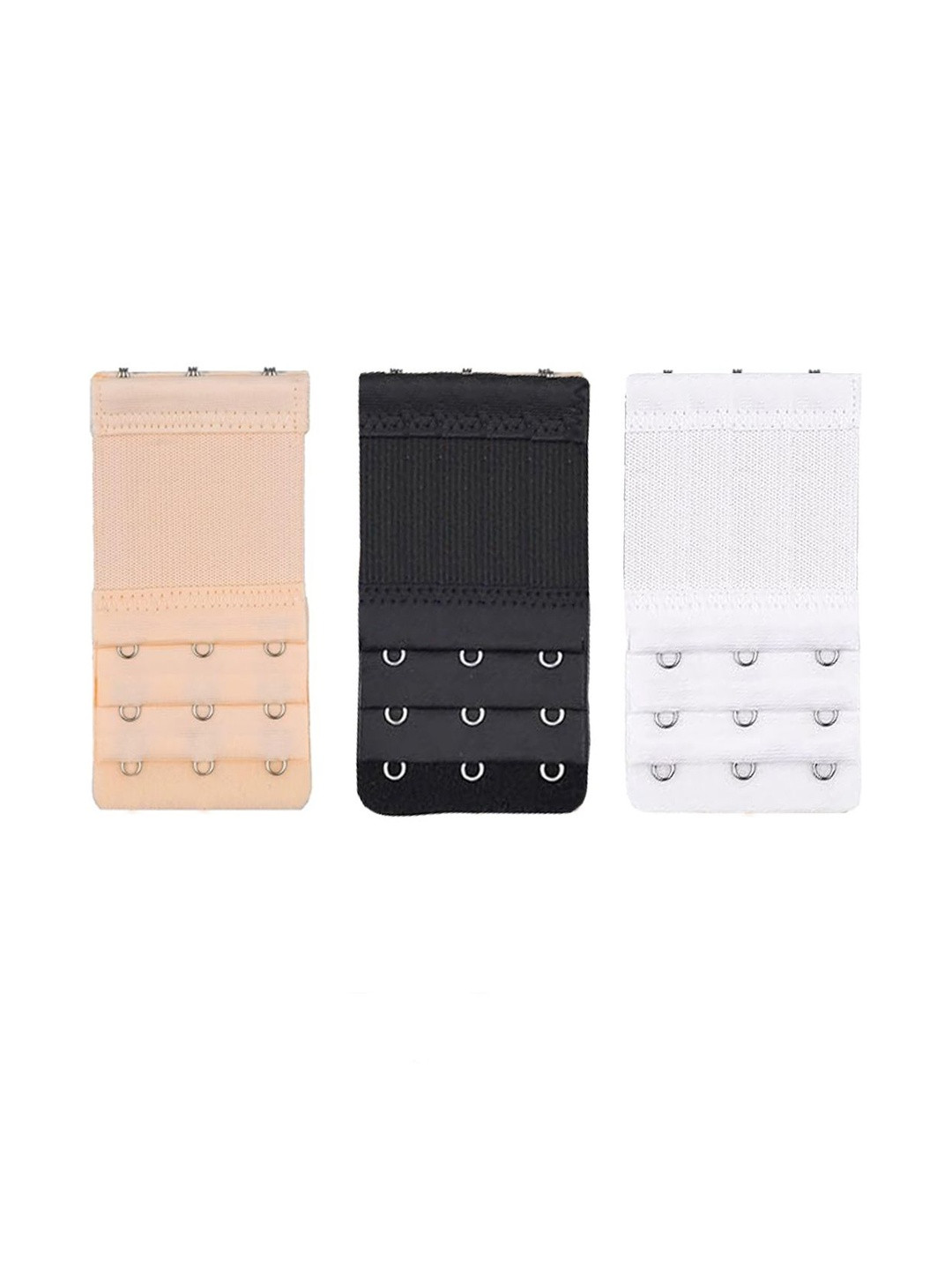 DClub Women Pack of 3 Soft Comfortable Back Bra Extender