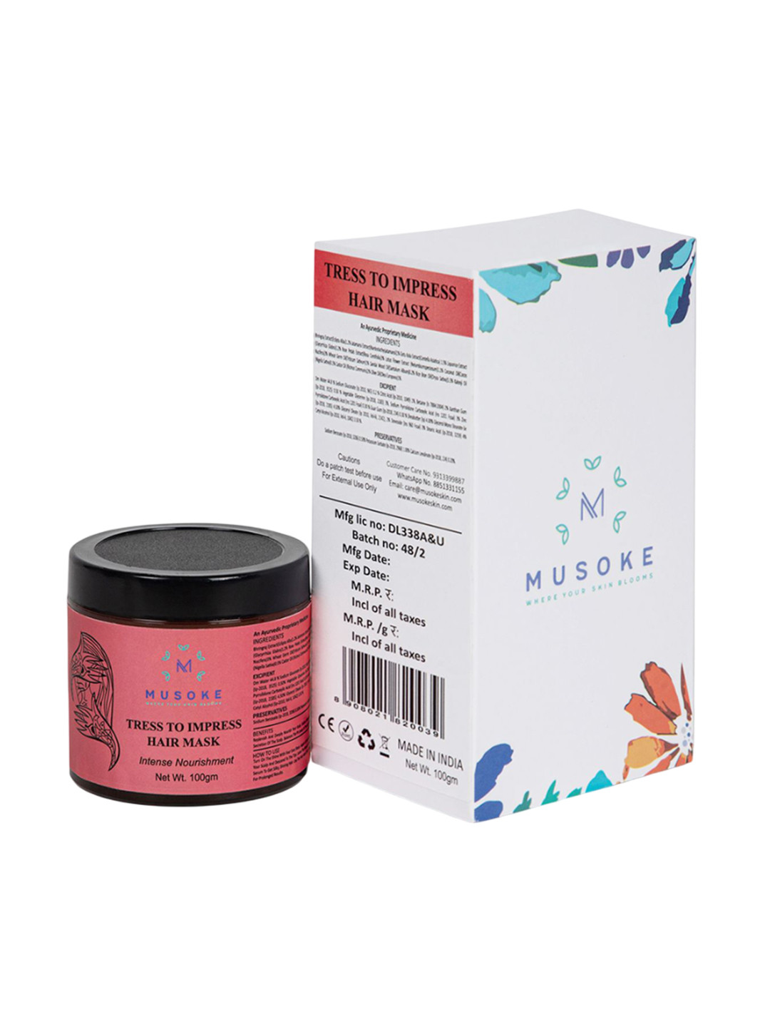 Musoke Tress to Impress Hair Mask - 100 g