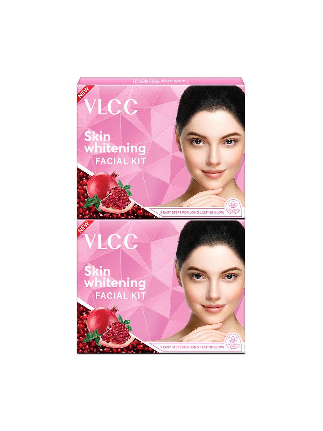 VLCC Set Of 2 Skin Whitening Facial Kit - 25 g Each