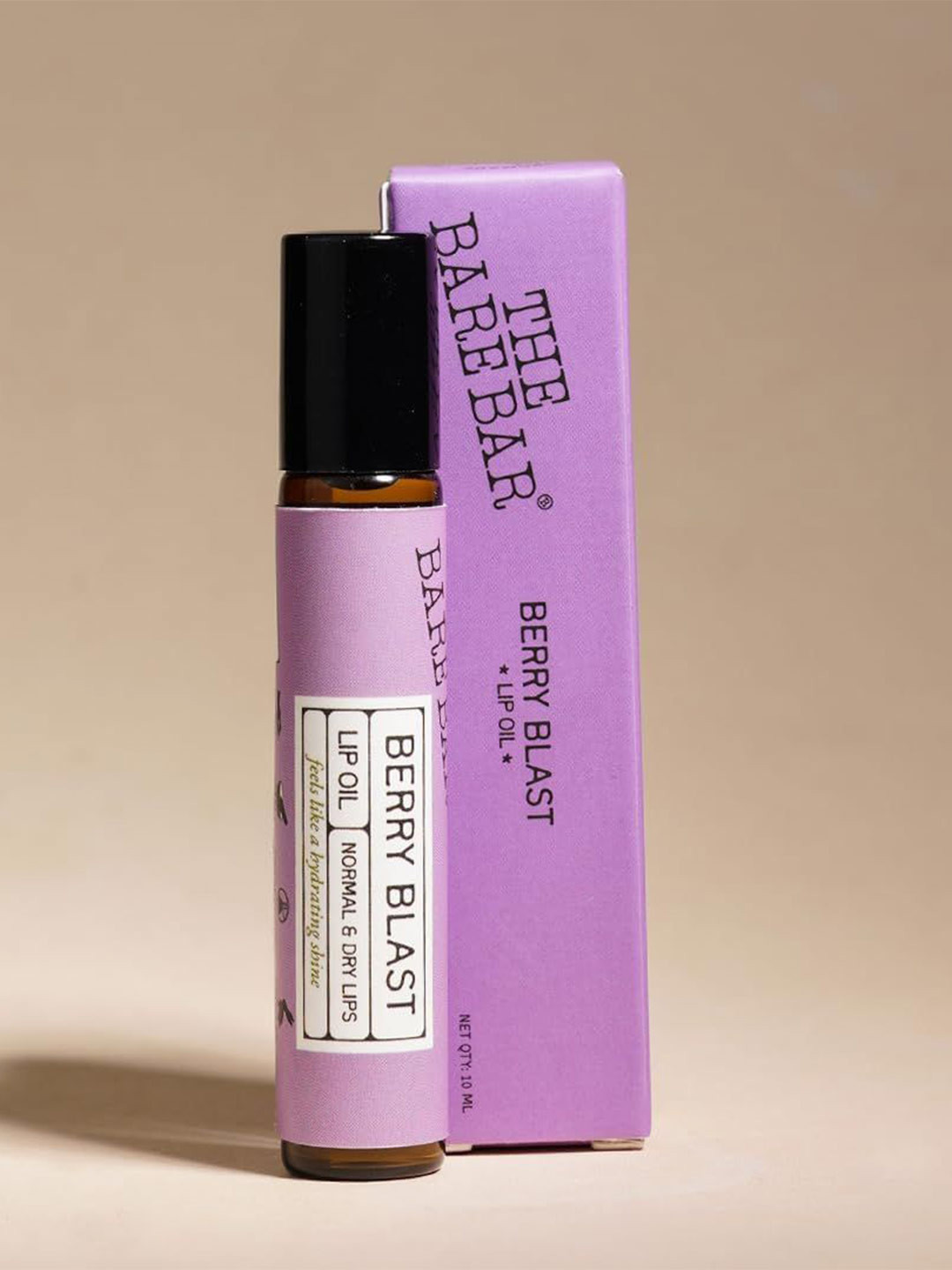 The Bare Bar Berry Blast Lip Oil For Dry Lips - 10ml