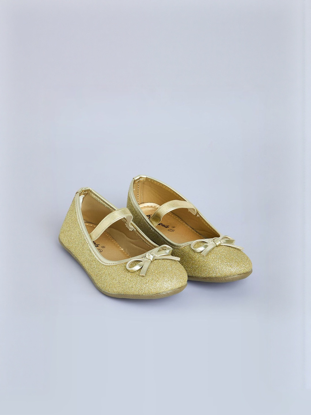 Hopscotch Girls PU Glittered Bow Mary Jane