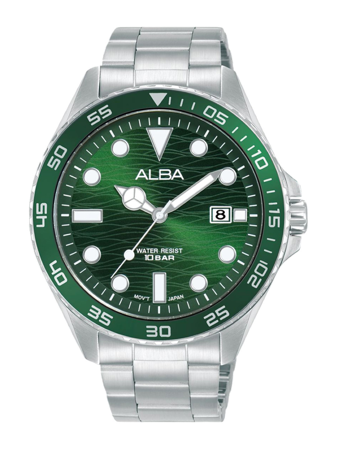 Alba Active Men Skeleton Dial & Stainless Steel Straps Analogue Watch AS9V59X1