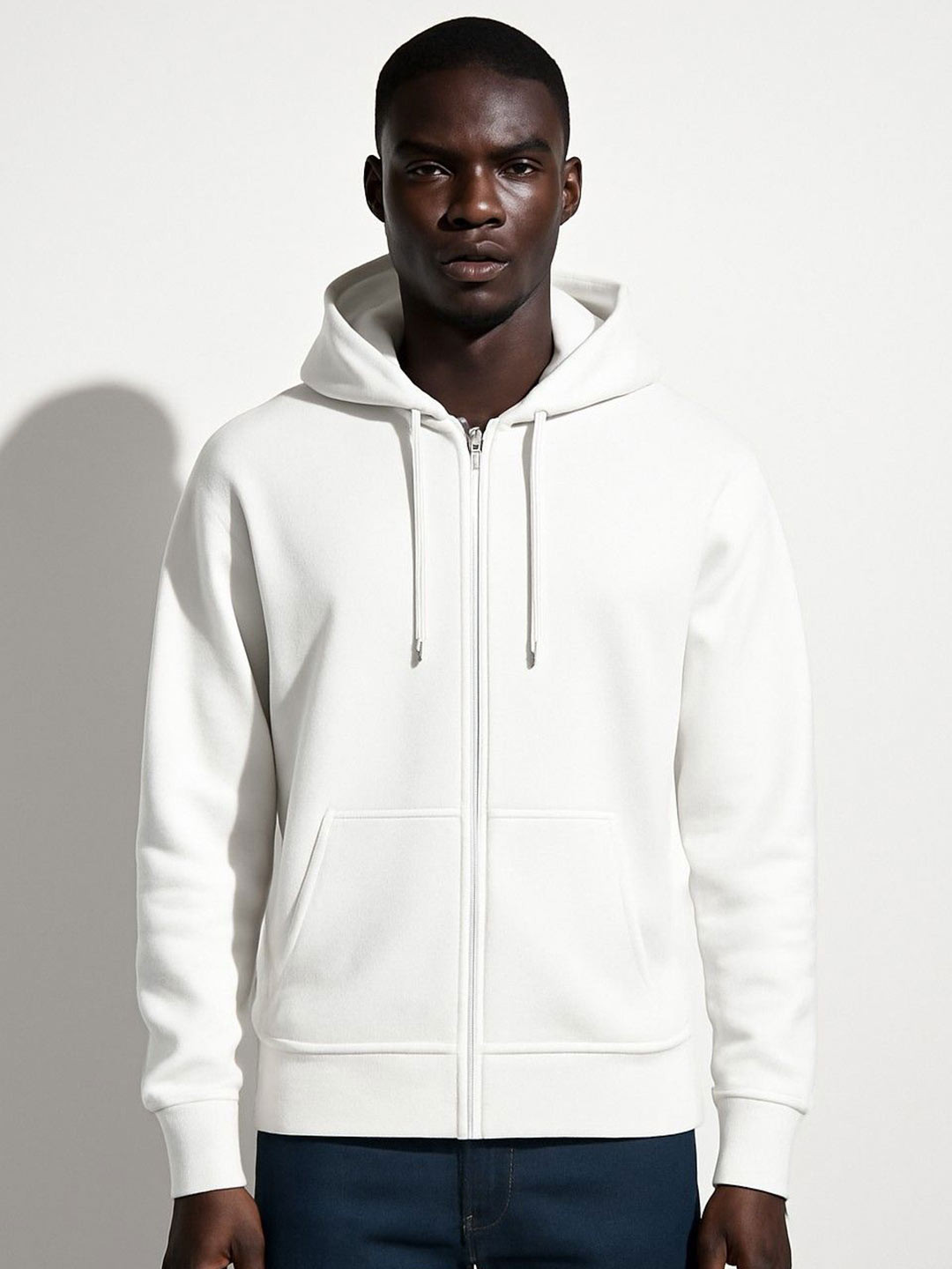 Parcel Yard Men Long Sleeve Hooded Kangaroo Pocket Sweatshirt