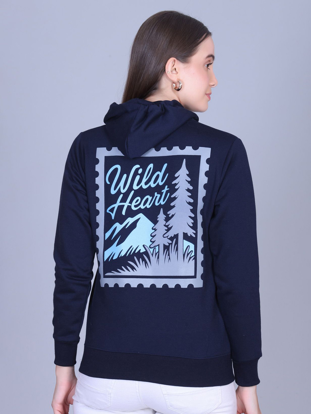 Divine Girl Women Printed Sweatshirt