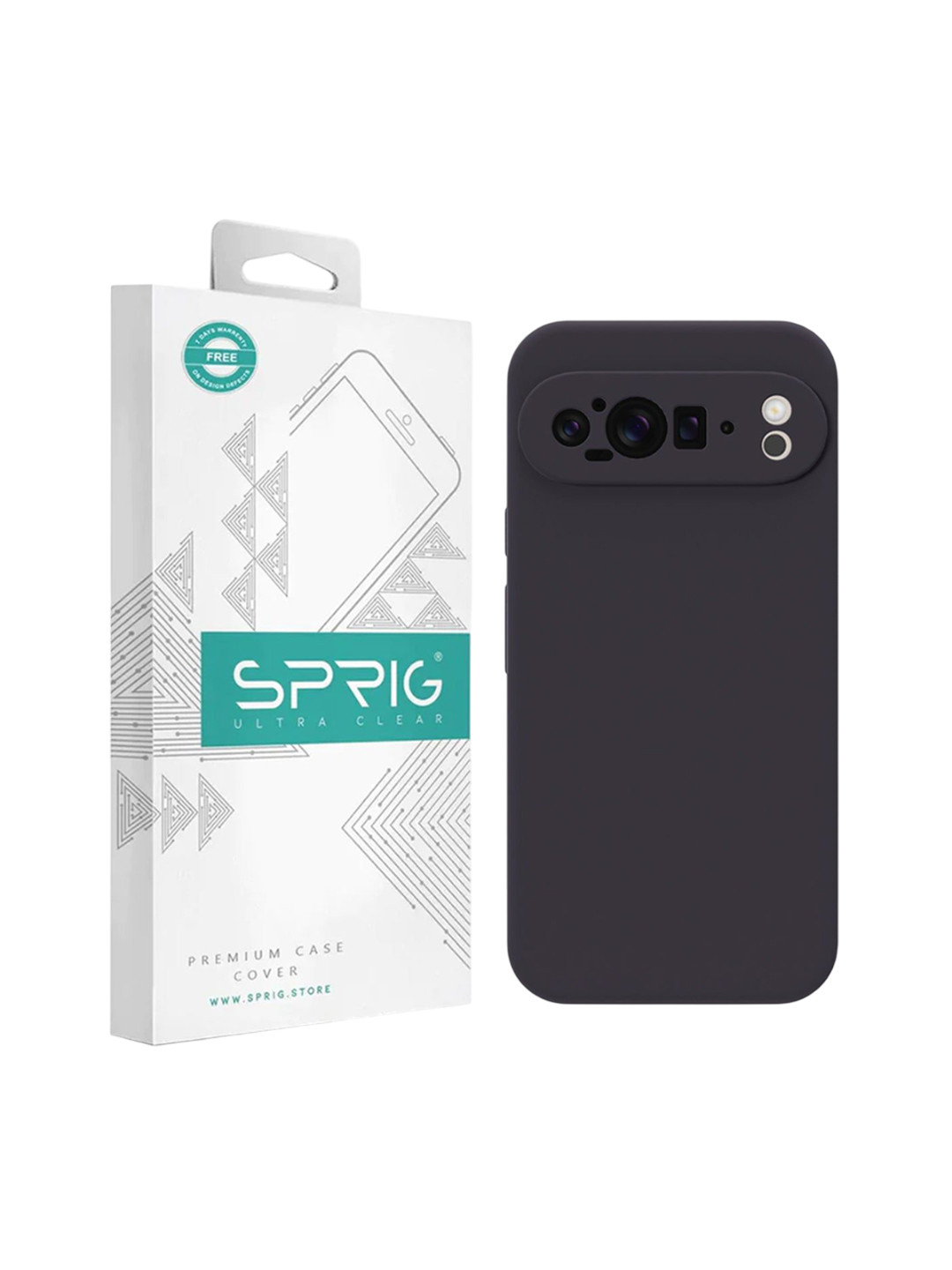 SPRIG Silicone Pixel 10 Pro XL Back Cover