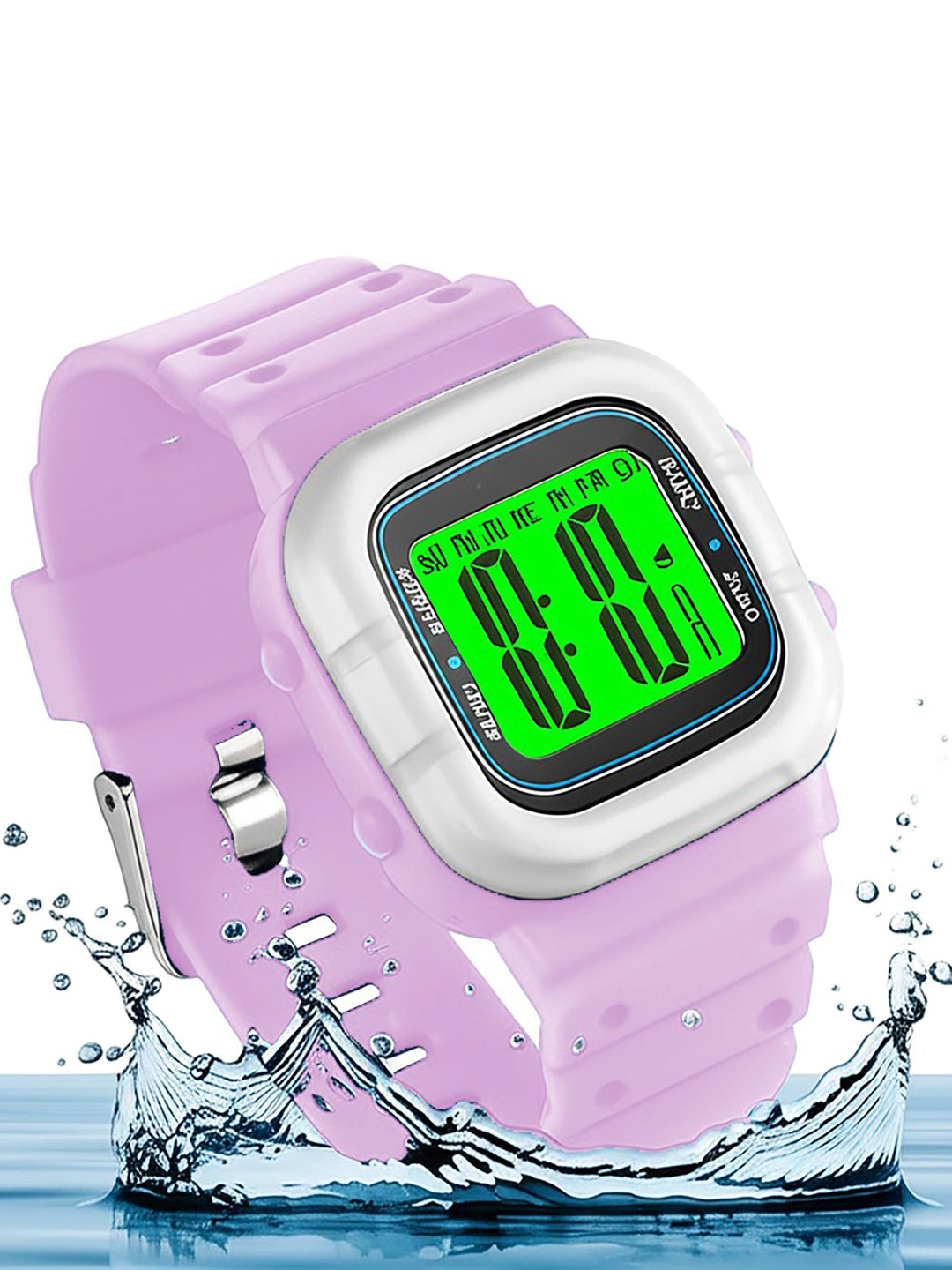 Time Up Kids Square Dial & Wrap Around Straps Digital Watch K166-4