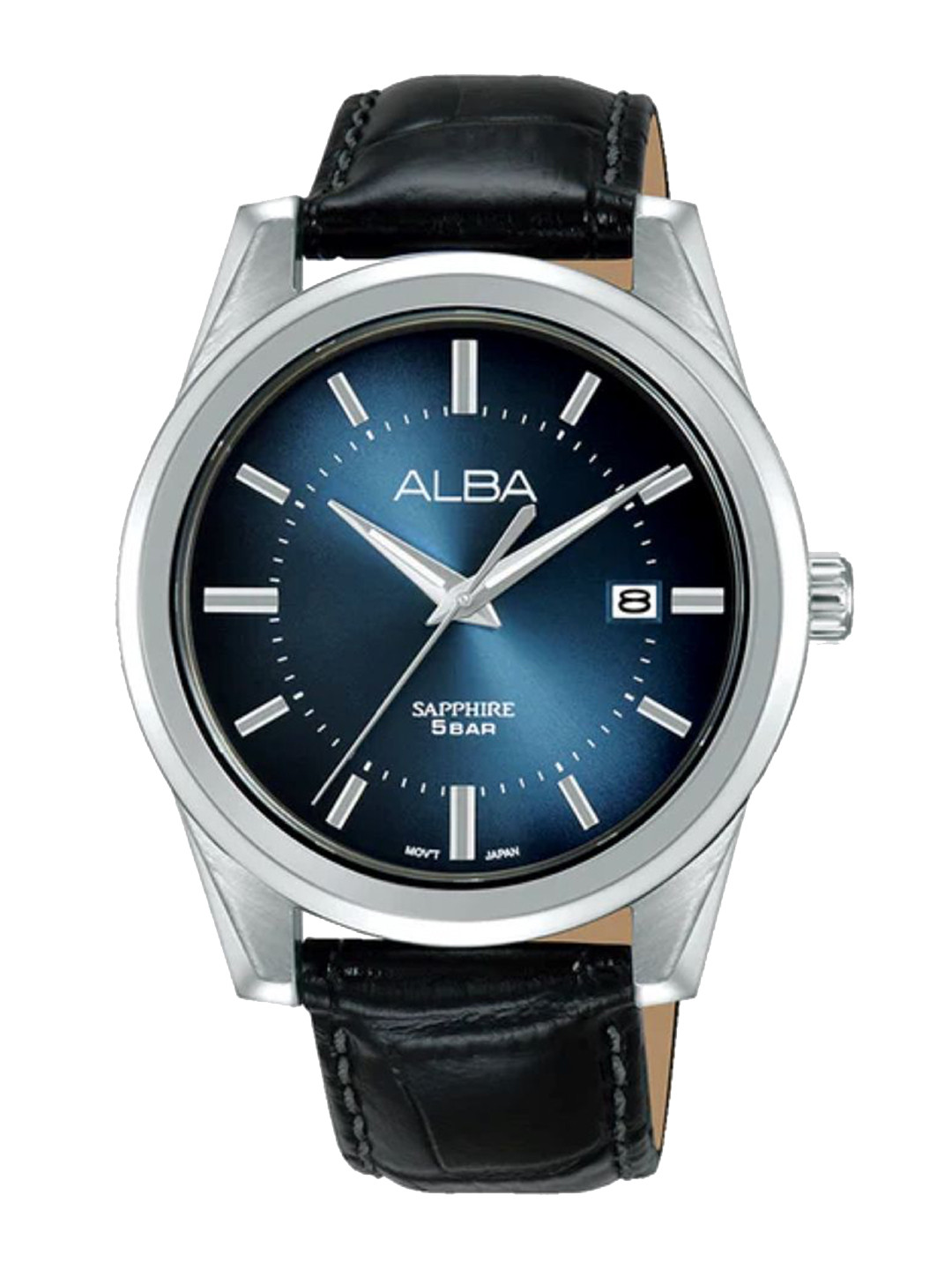 Alba Prestige Men Dial & Leather Straps Analogue Watch AS9V31X1