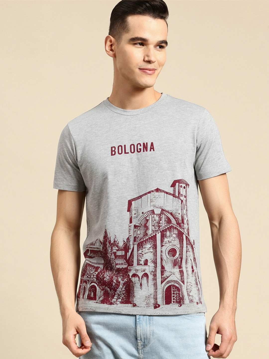 United Colors of Benetton Graphic Printed T-shirt