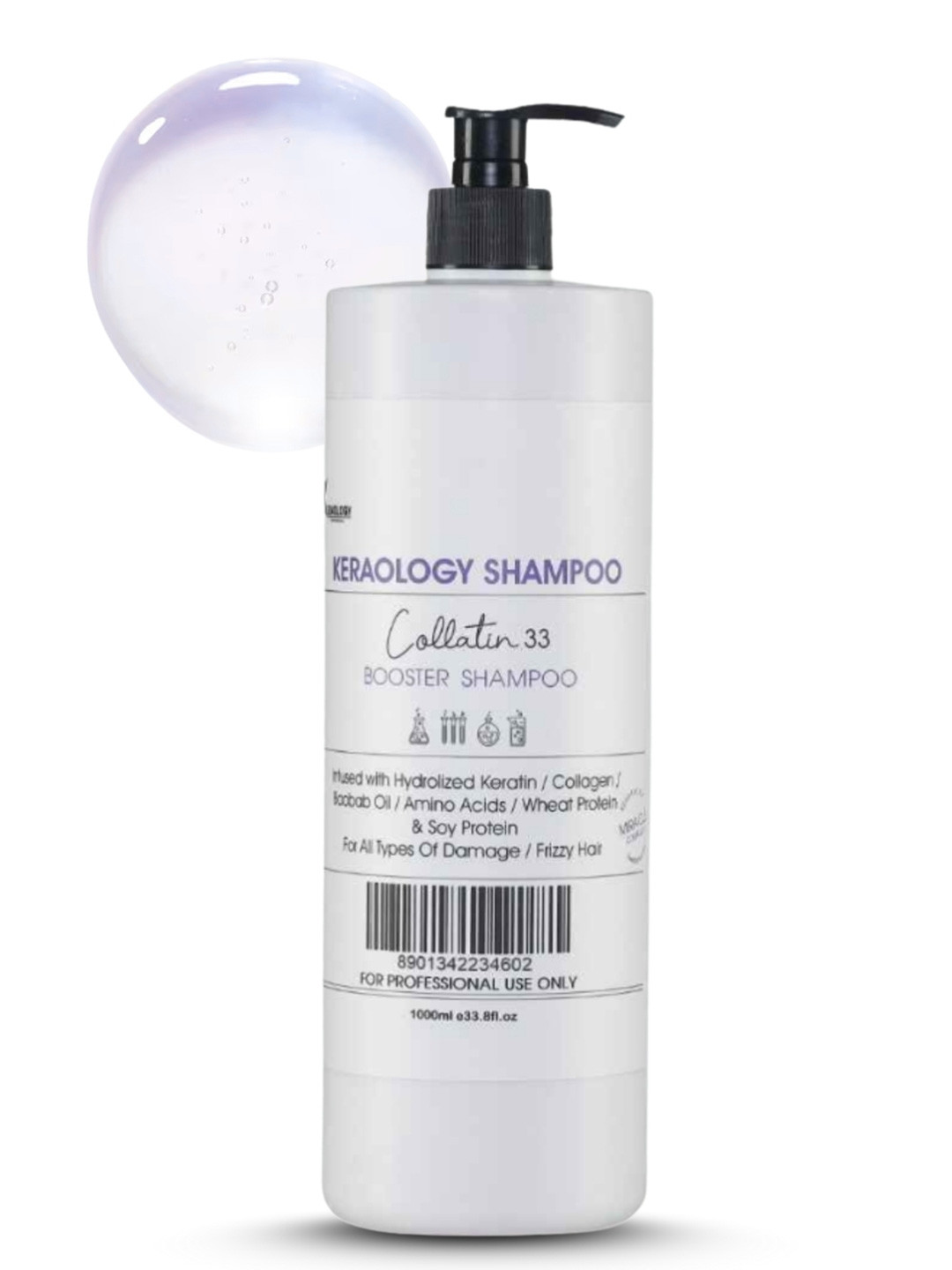Keraology Collatin 33 Booster Shampoo -1000ml