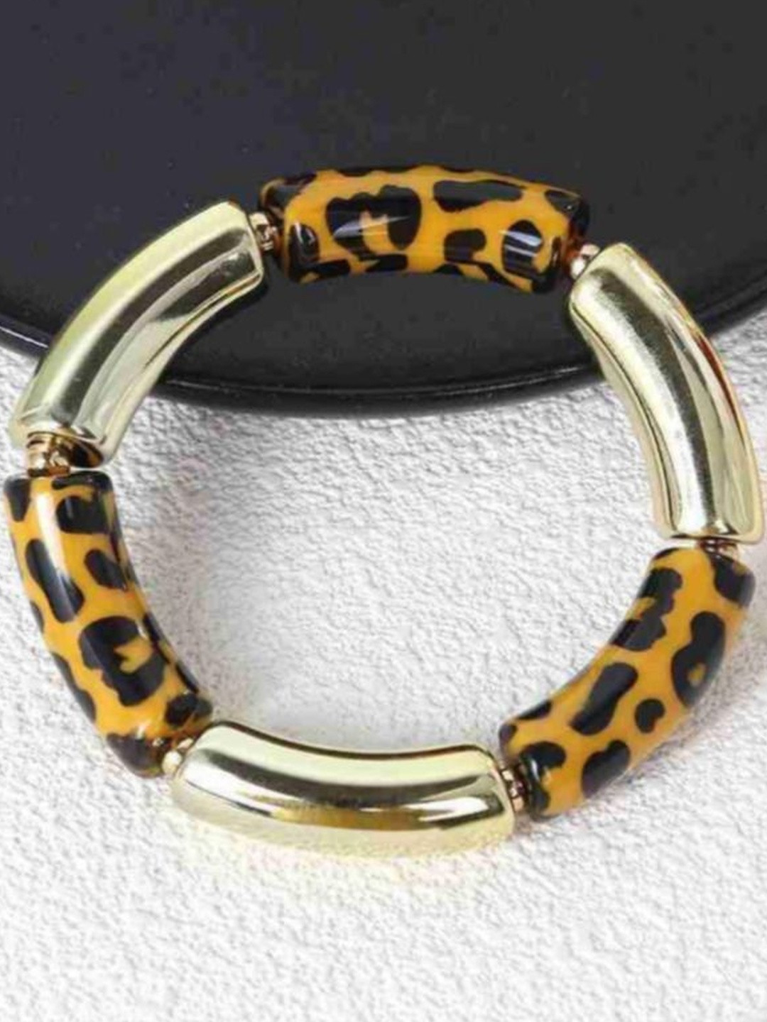 Nui Gold-Plated Korean Bangle-Style Bracelet