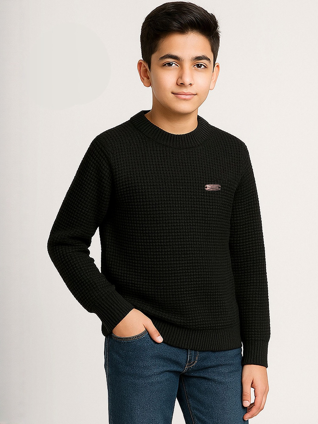 KUCHIPOO Boys Regular Fit Winterwear Sweater