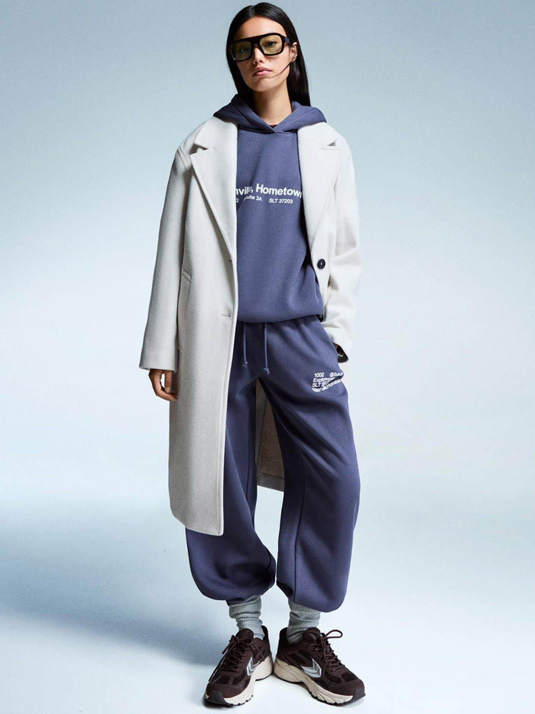 Bershka Long Soft Coat