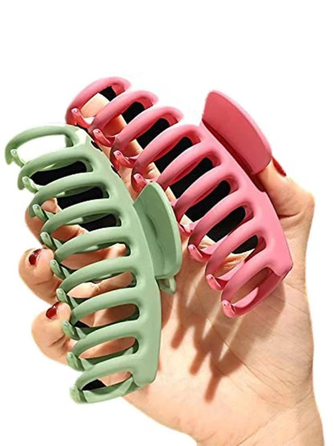 badodiya's Girls Set Of 2 Claw Clip