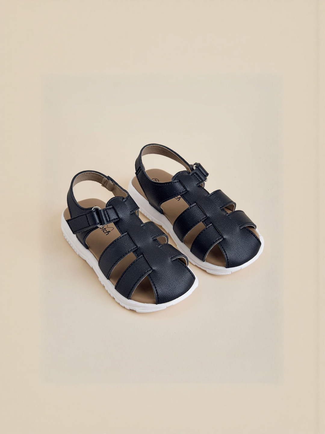 Hopscotch Boys PU Cut-Out Fisherman Sandals