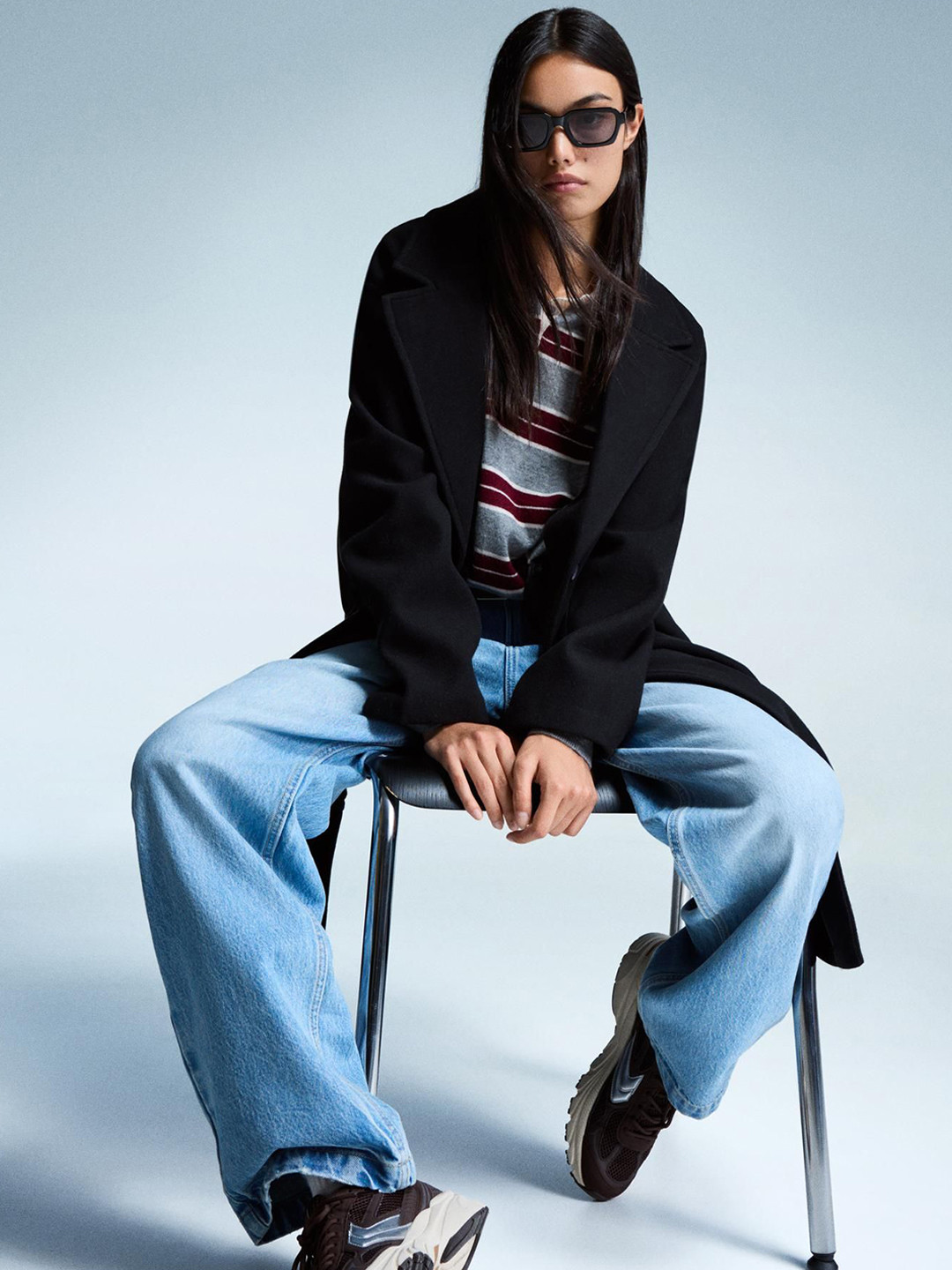 Bershka Long Soft Coat