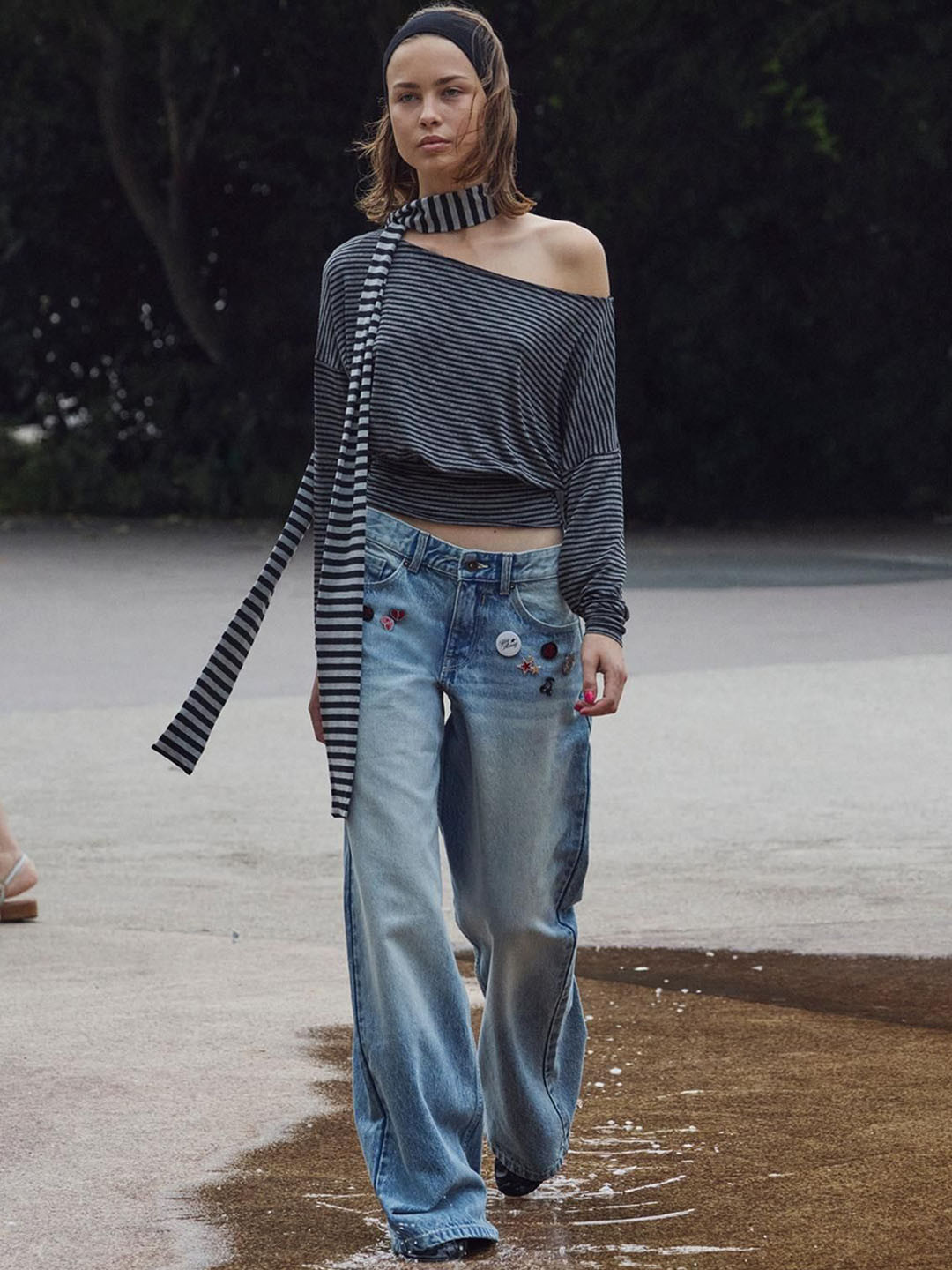 Bershka Pure Cotton Boyfriend Jeans