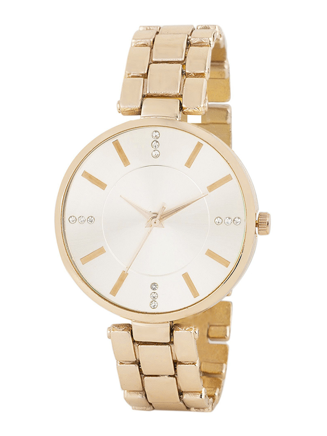 FROZIL Women Stainless Steel Bracelet Style Straps Analogue Watch RT-ROSE