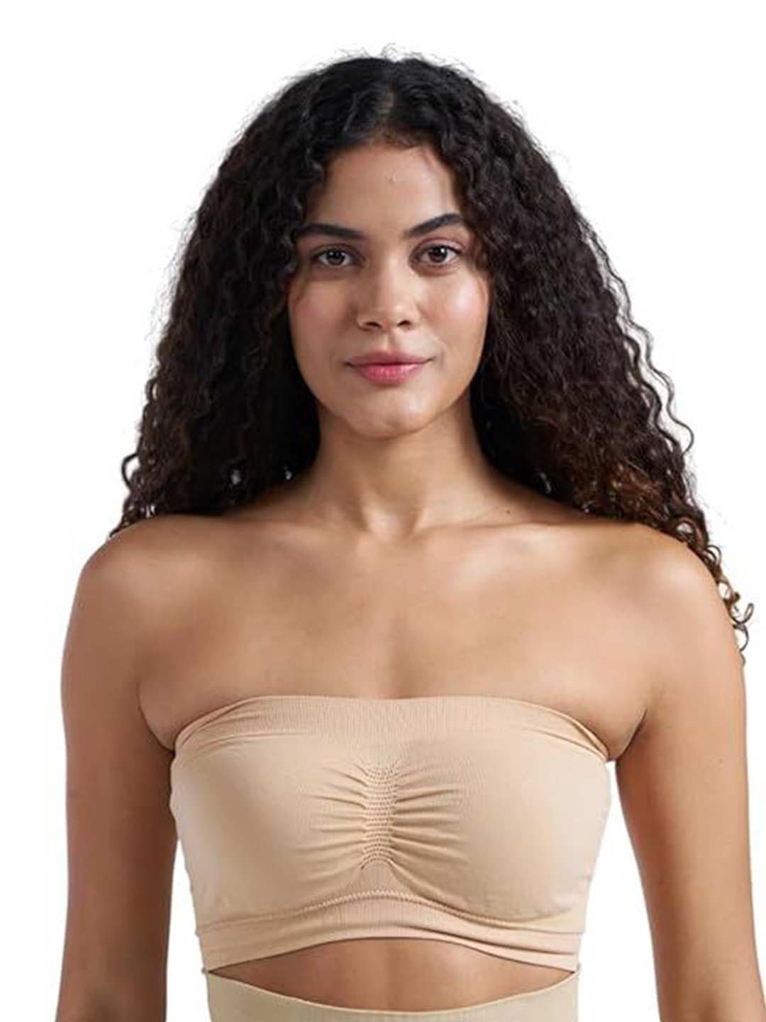 Munns & Mars Full Coverage Seamless Bandeau Bra