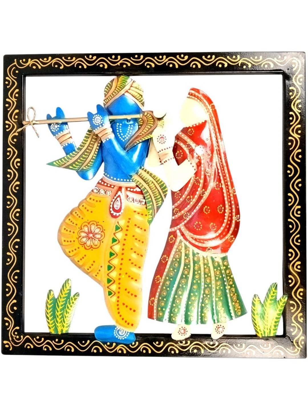 Radha Krishna Handcrafted Decorative Wall Hanging