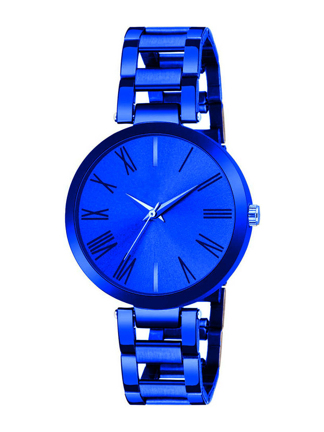 FROZIL Women Dial & Stainless Steel Wrap Around Straps Analogue Watch Merable Blue