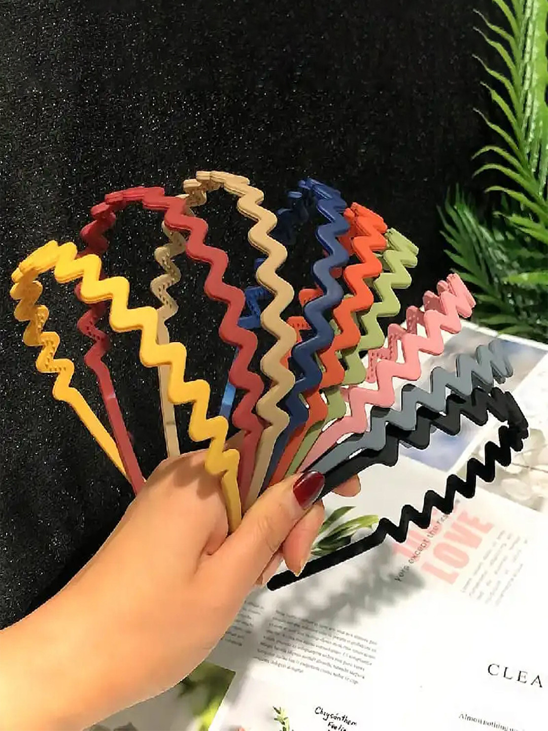 LEKZOW Girls Set of 3 Hairband