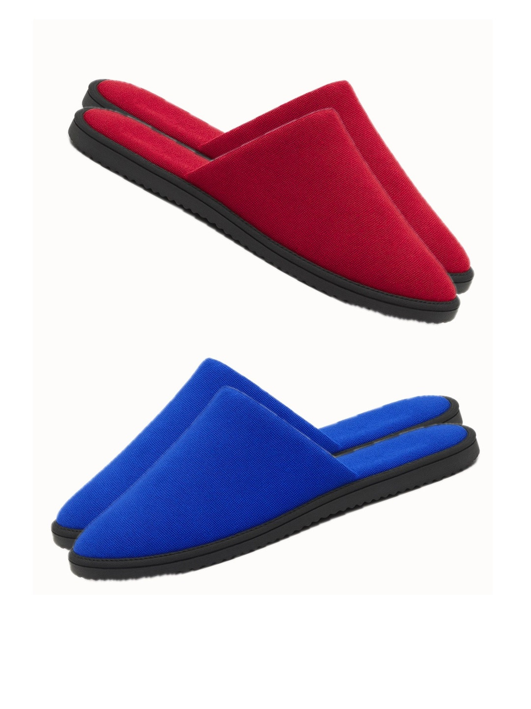 TRAVELKHUSHI Pack Of 2 Room Slippers