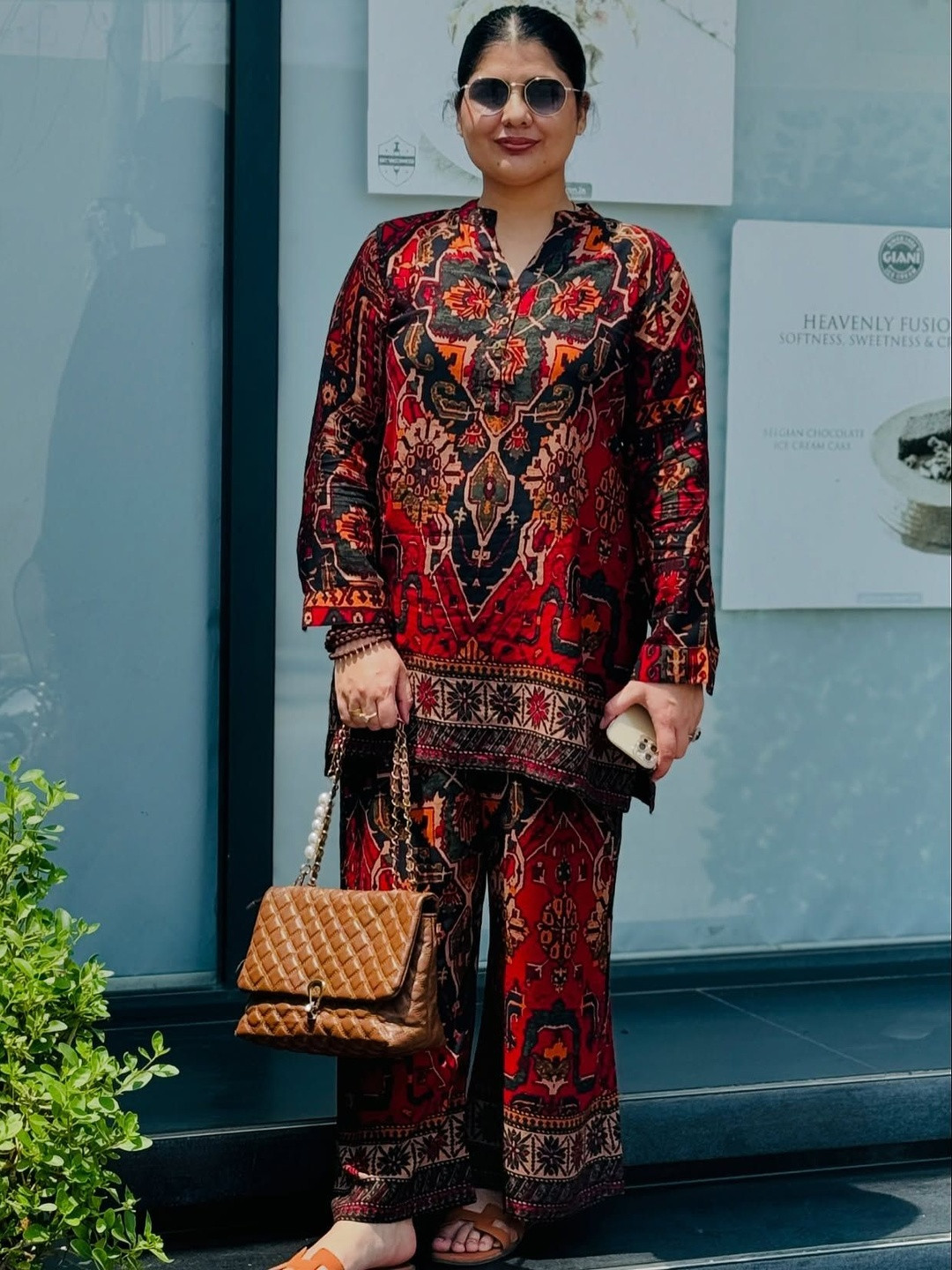 P.F. INDUSTRIES Women Ethnic Motifs Printed Regular Pure Cotton Kurta Set