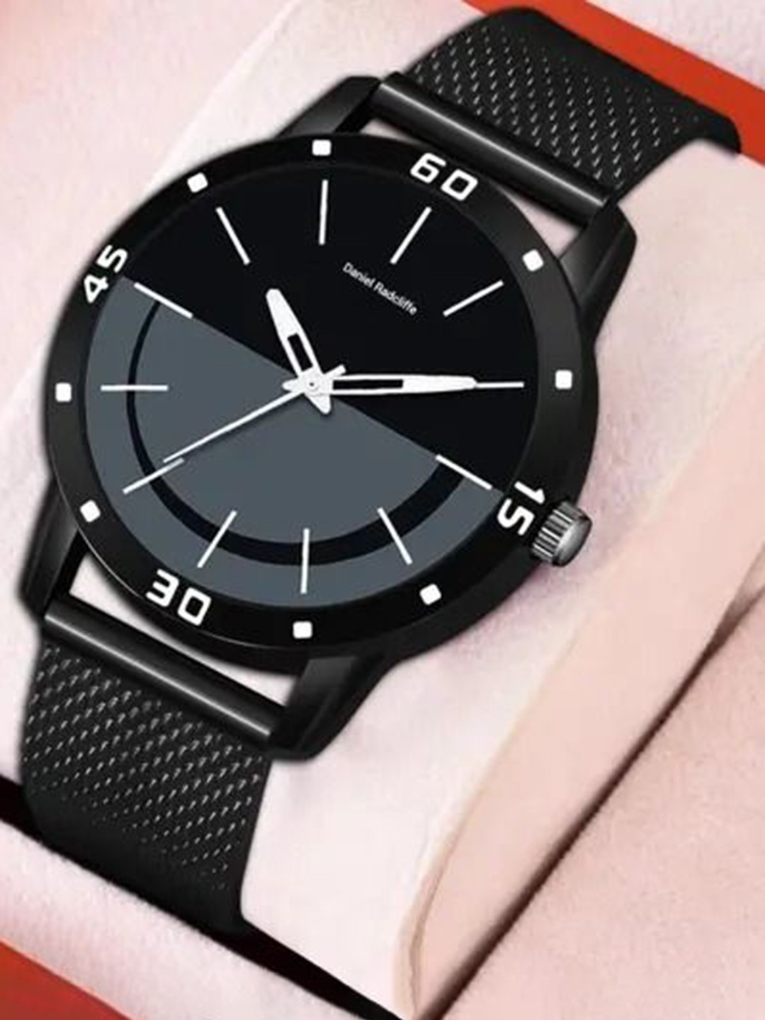 FROZIL Men Round Dial & Straps Analogue Watch CASADO PVC