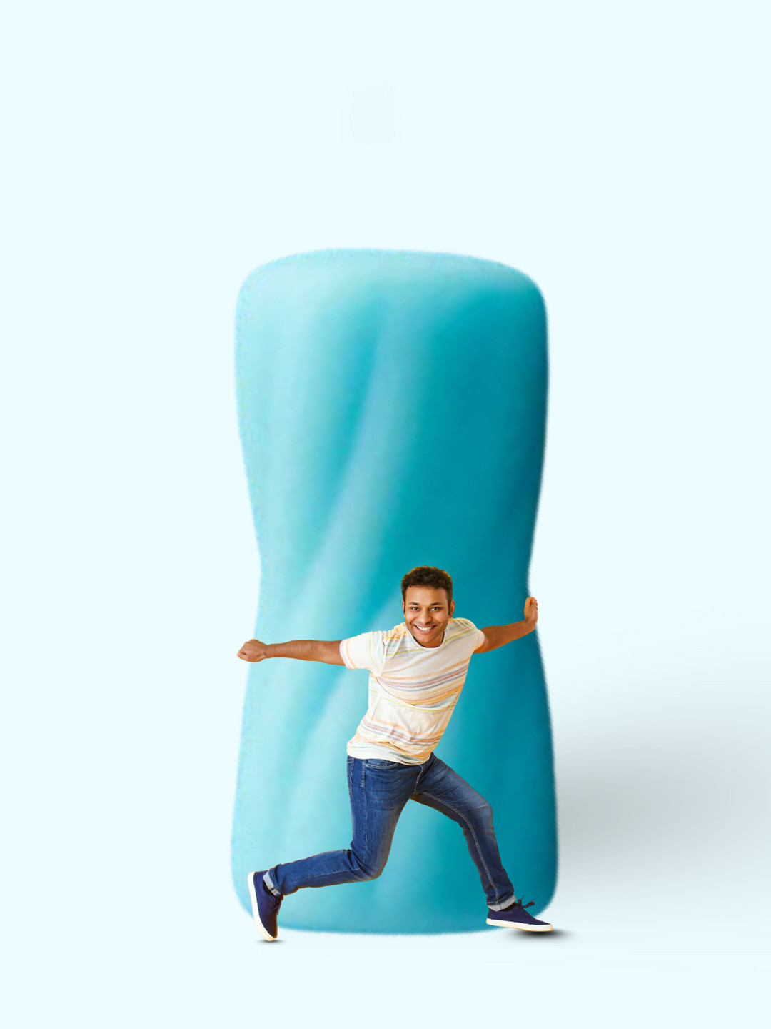 BEYOND TOUCH Alpha Men's Waterproof Personal Massager- Skin-Safe Silicone+Ergonomic Grip