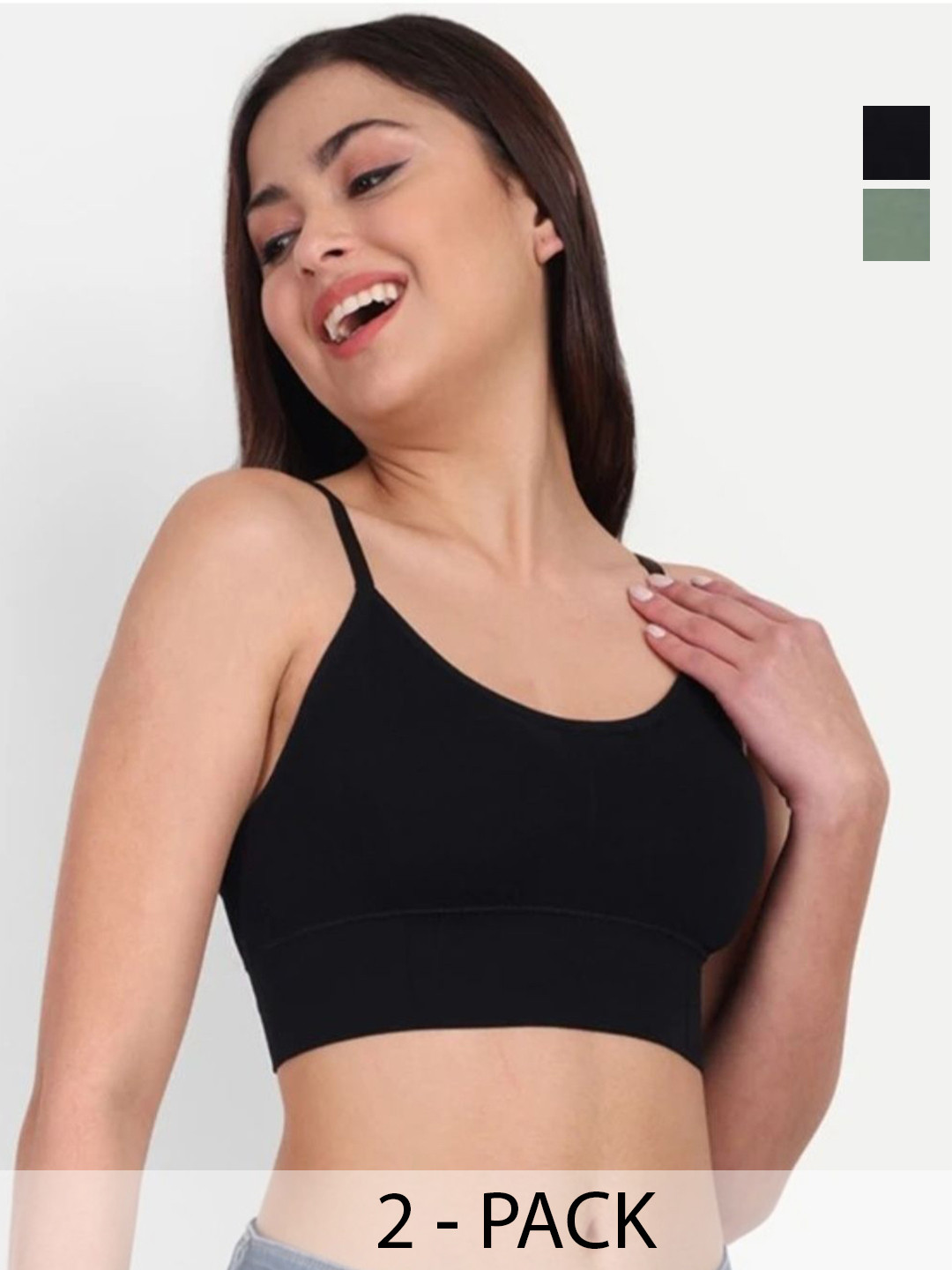 KALP CRAZE Pack Of 2 Full Coverage Lightly Padded Bras