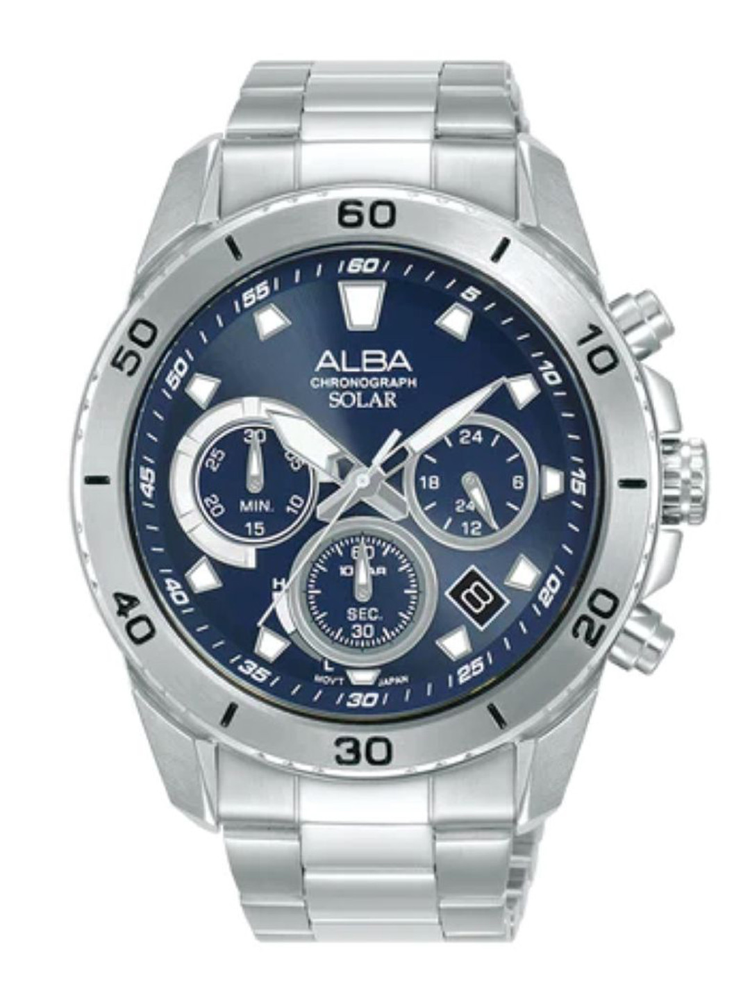 Alba Men Round Dial & Bracelet Style Straps Analogue WatchAZ5013X1
