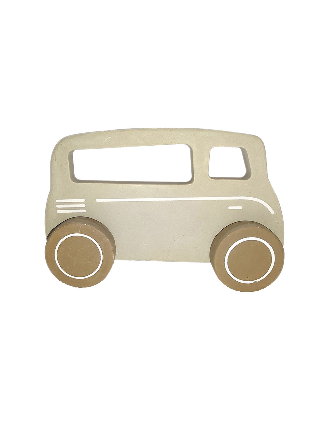 amary Kids Wooden Eco-Friendly Push & Pull Bus Toy
