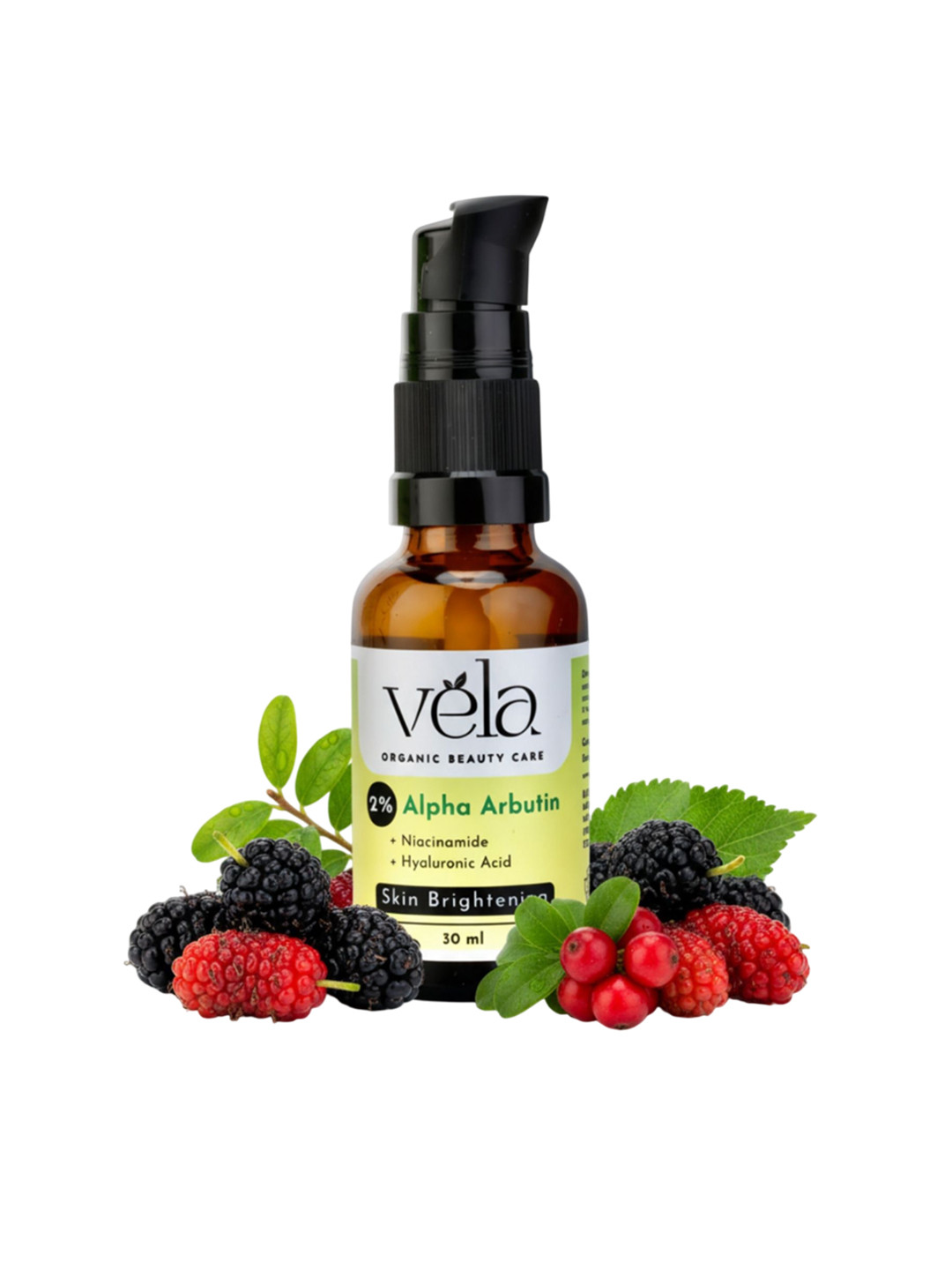 Vela Organic Beauty Care Alpha Arbutin Serum For Dark Spots - 30 ml