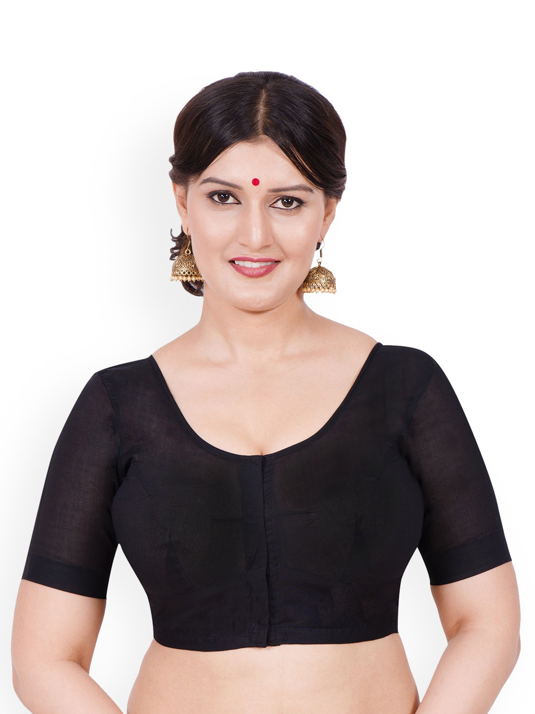 ATHREYA BLOUSES Women U-Neck Saree Blouse