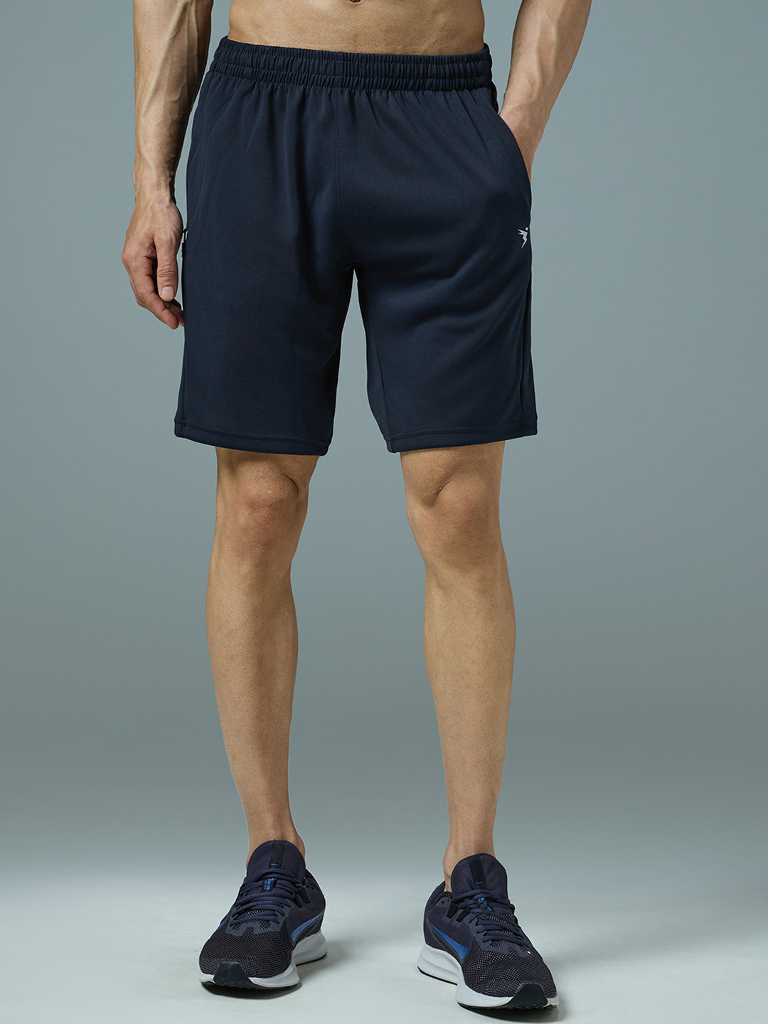 Technosport Men Slim Fit Sports Shorts with Techno Dry