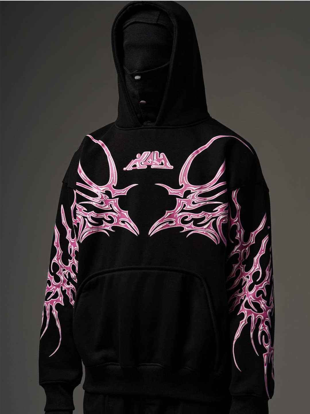 HOLY HEADEN Men Printed Hoodie Sweatshirt